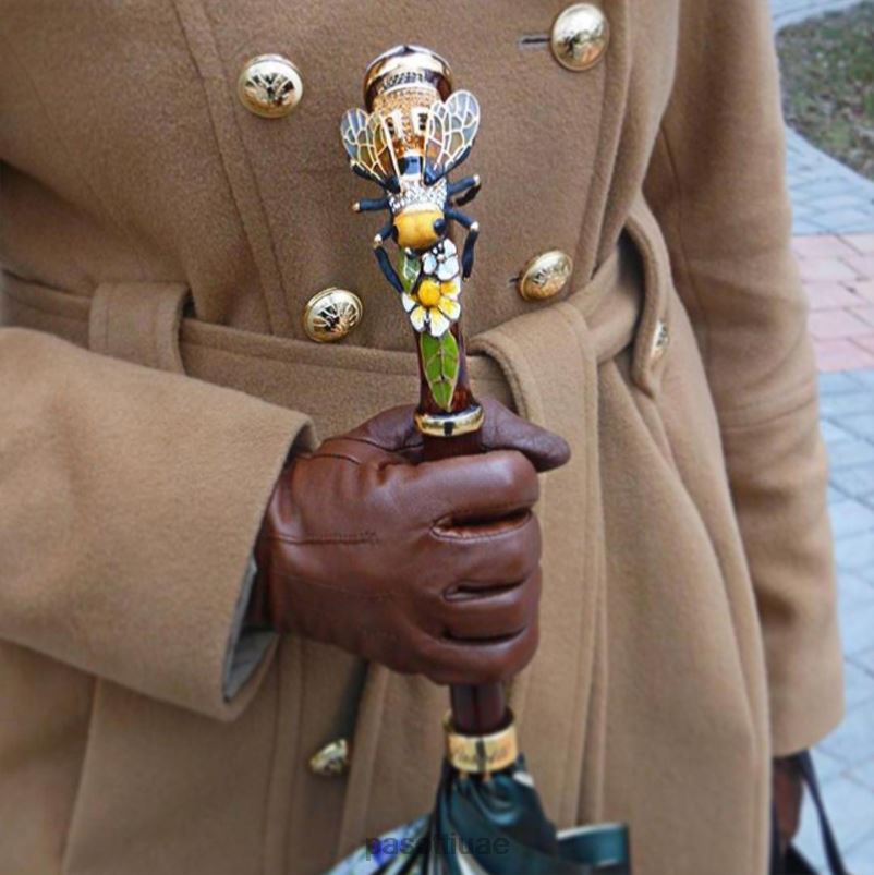 مظلة | 189 5d557-1 k15 - مظلة النحلة الفاخرة من سواروفسكي PASOTTI Z446V507